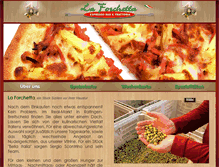Tablet Screenshot of la-forchetta.de